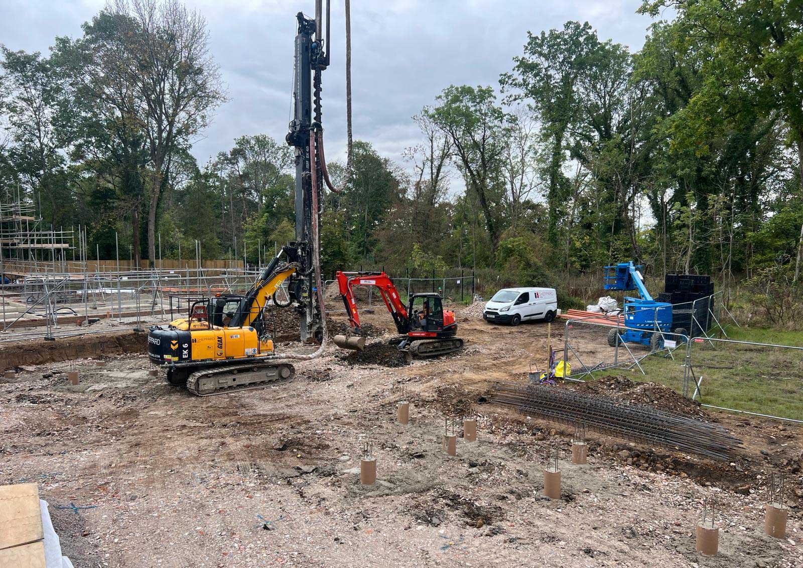 Civil Engineering and Landscaping - Castle Eaton Construction, Surrey