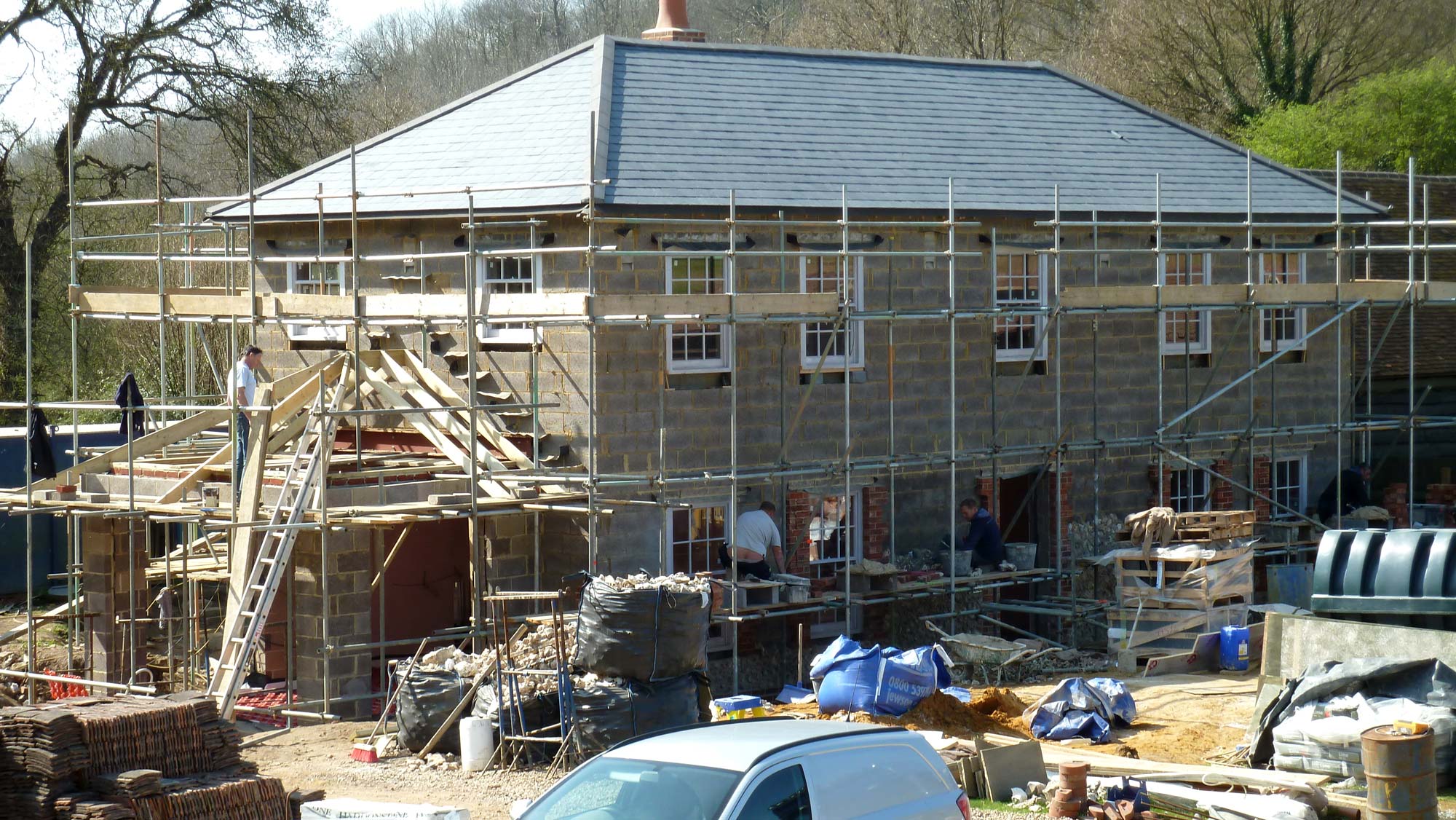 Under construction - Castle Eaton Construction